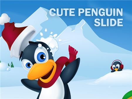 Cute Penguin Slide
