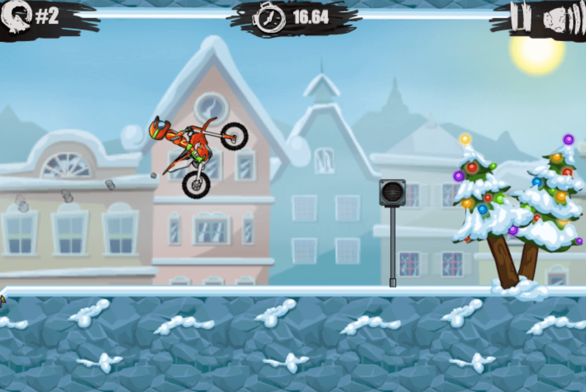 Moto X3M: Winter Screenshot 12