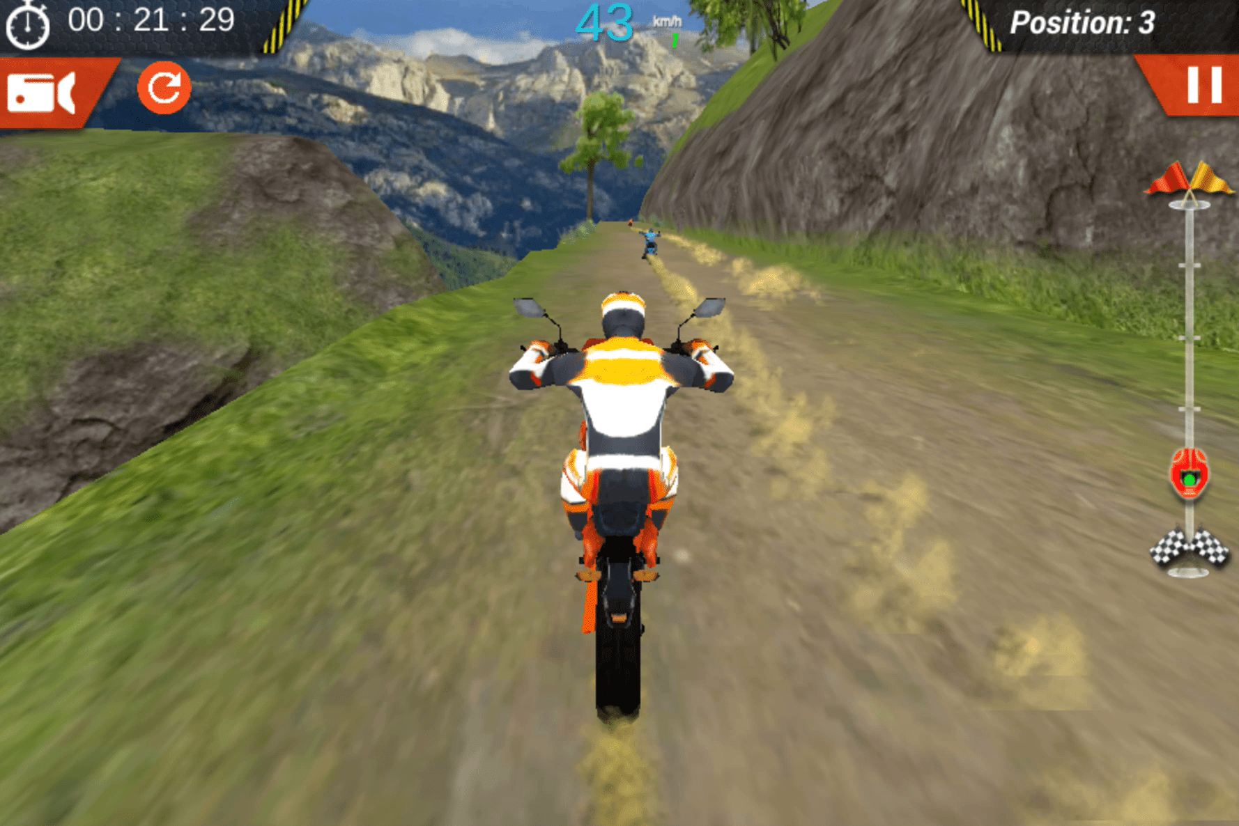 Dirt Bike Stunts 3D Screenshot 1