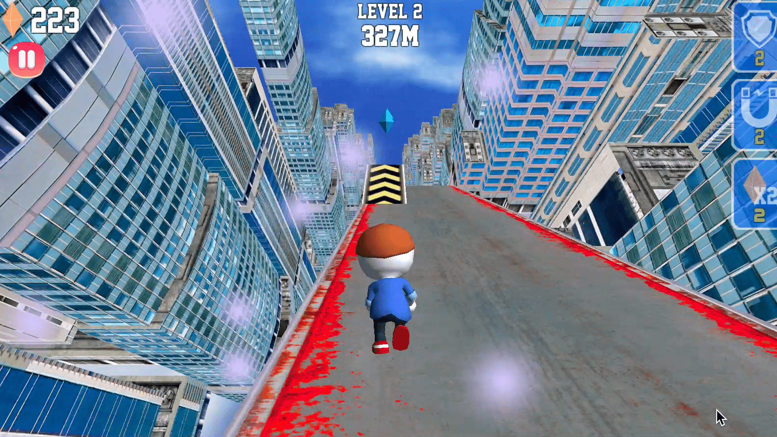 Crazy Runner In City Screenshot 8