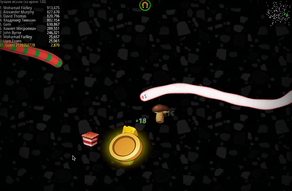 Worms Zone a Slithery Snake Screenshot 12