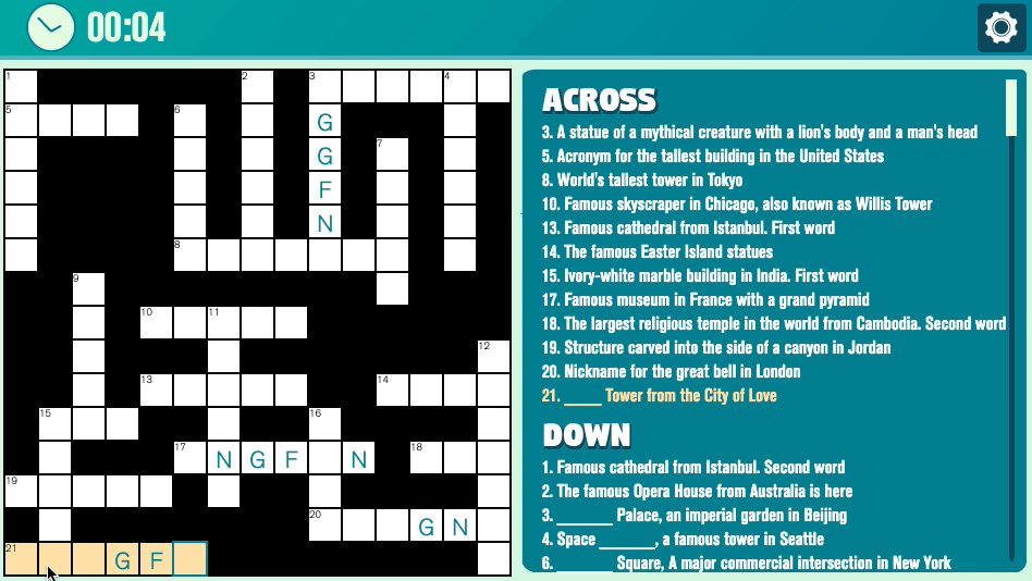 Casual Crossword Screenshot 1
