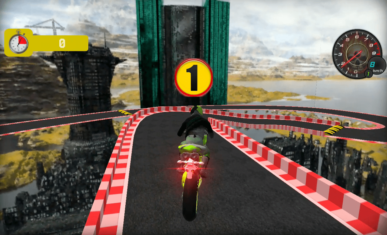 Bike Stunt Racing 3D Screenshot 2