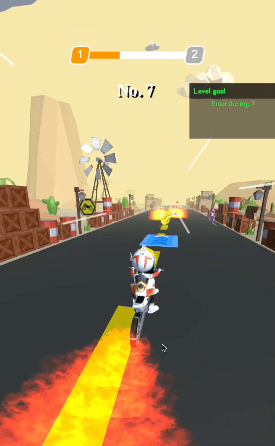 Moto 3D Racing Challenge Screenshot 10