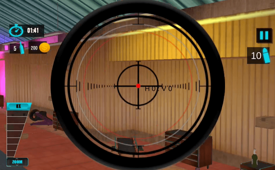 Sniper Bottle Shooting Game Screenshot 7