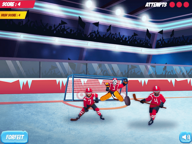 Ice Hockey Shootout Screenshot 1