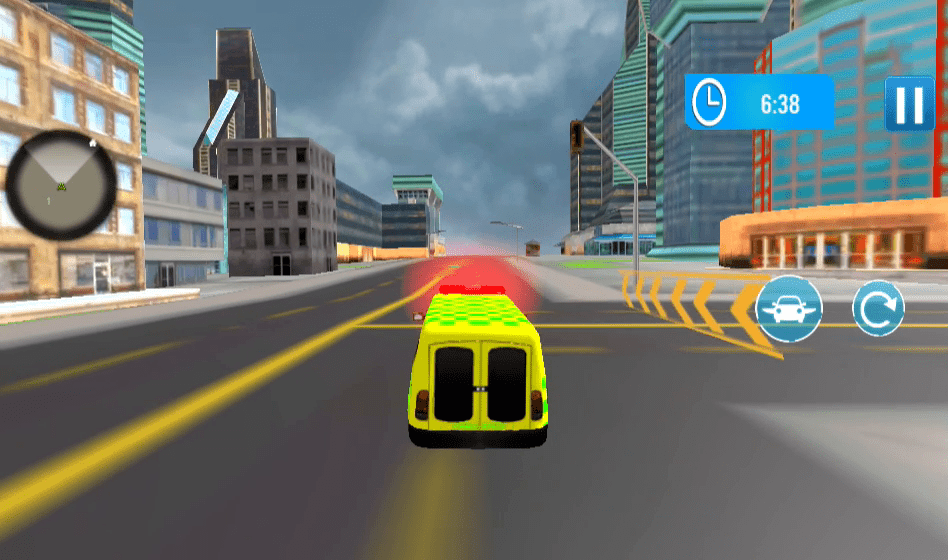 Light Police Speed Hero Robot Rescue Mission Screenshot 1