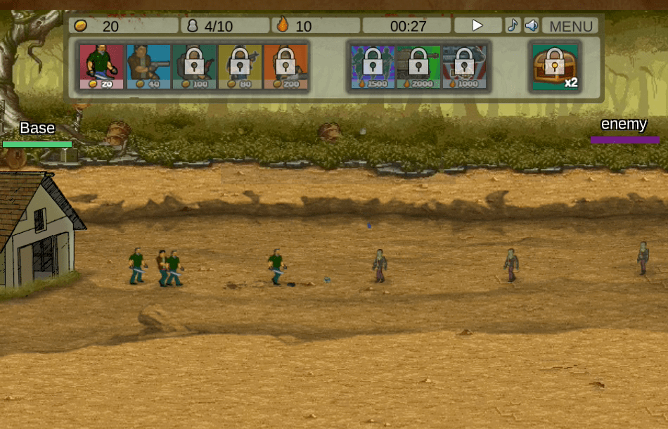 Empire Rush Rome Wars Tower Defense Screenshot 2