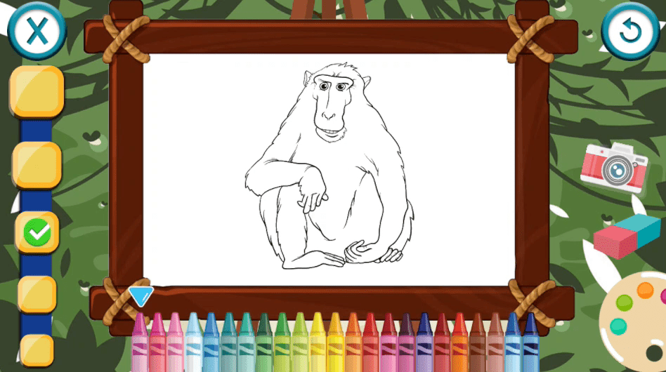 Funny Monkeys Coloring Screenshot 11
