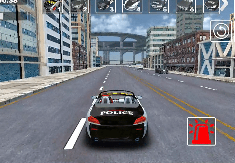 Police Car Stunt Simulation 3D Screenshot 8