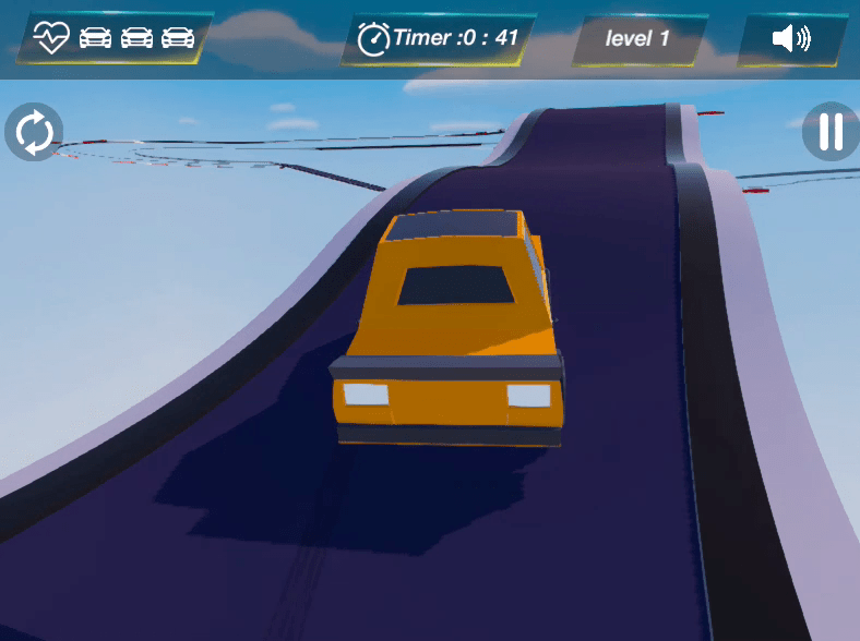 Impossible Tracks Car Stunt Screenshot 1
