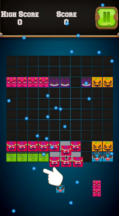 Blocks Puzzle Halloween Screenshot 6
