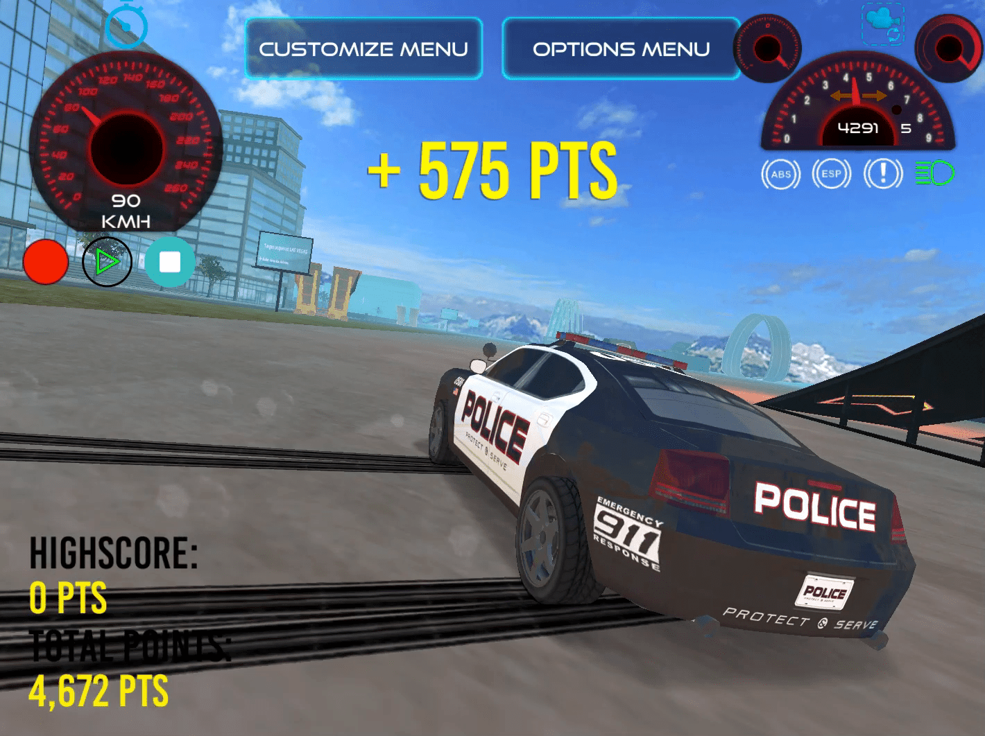 Police Drift & Stunt Screenshot 1