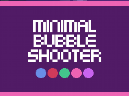 Minimal Bubble Shooter