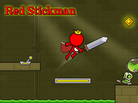 Red Stickman: Fighting Stick