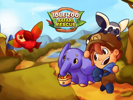 Idle Zoo Safari Rescue