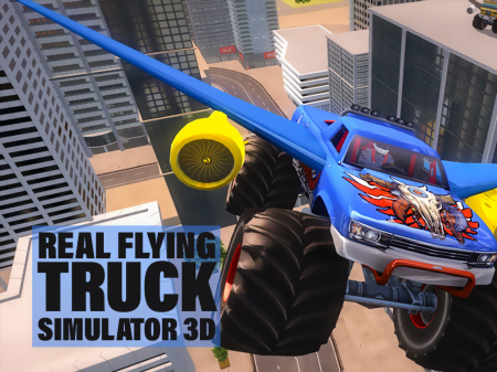 Real Flying Truck Simulator 3D