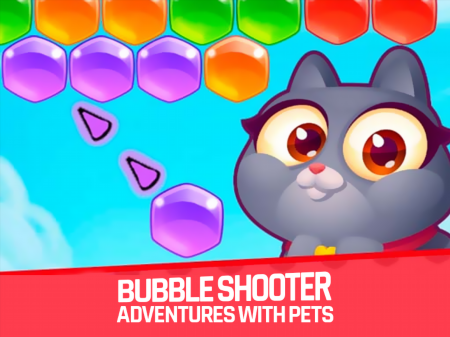 Bubble Shooter: Adventures With Pets