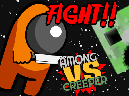 Among vs Creeper