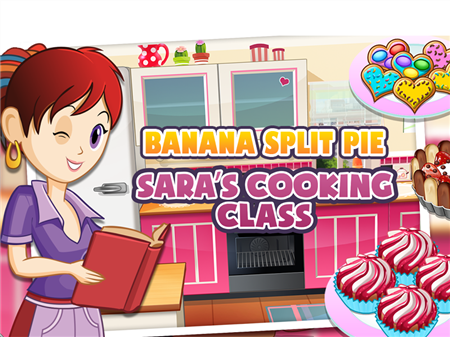 Banana Split Pie Saras Cooking Class