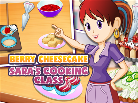 Berry Cheesecake Saras Cooking Class