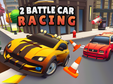 2 Player Battle Car Racing