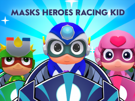 Masks Heroes Racing Kid