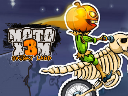 Moto X3M: Spooky Land