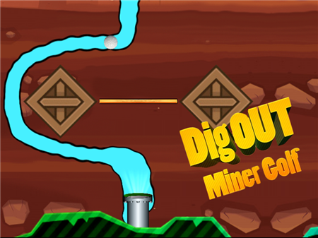 Dig Out Miner Golf