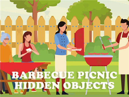 Barbecue Picnic Hidden Objects