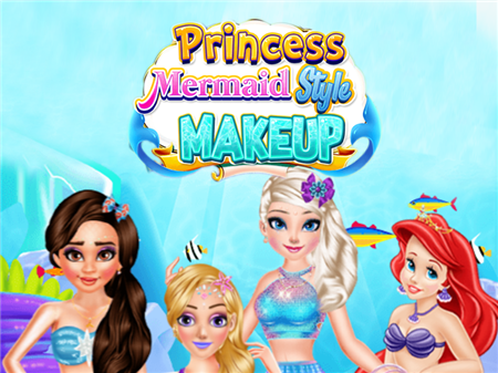 Princess Mermaid Style Makeup