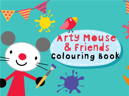 Arty Mouse Coloring Book