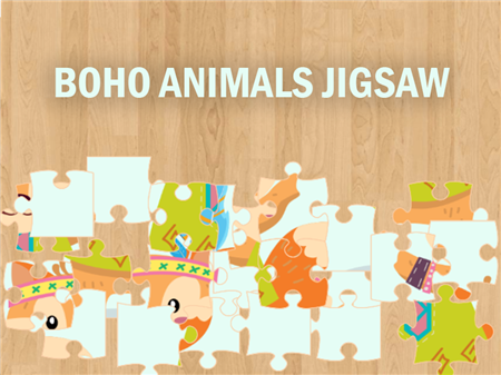 Boho Animals Jigsaw