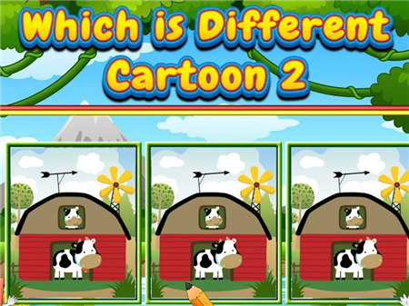 Which Is Different Cartoon 2