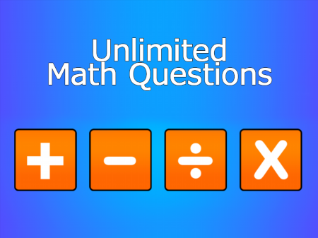 Unlimited Math Questions