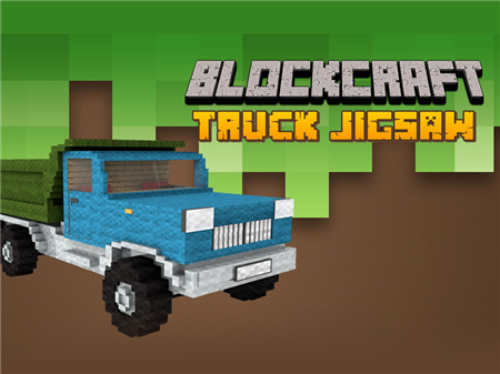 Blockcraft Truck Jigsaw