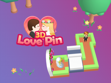 Love Pin 3D