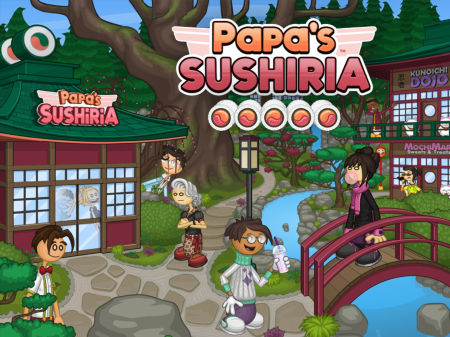 Papa's Sushiria. Not so perfect day🥴 #papasgames #papasgameplay #gami