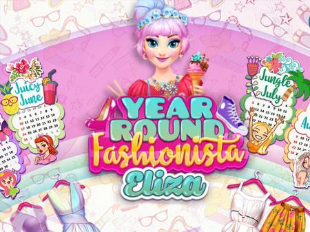 Year Round Fashionista: Elsa - Jogue Online em SilverGames 🕹