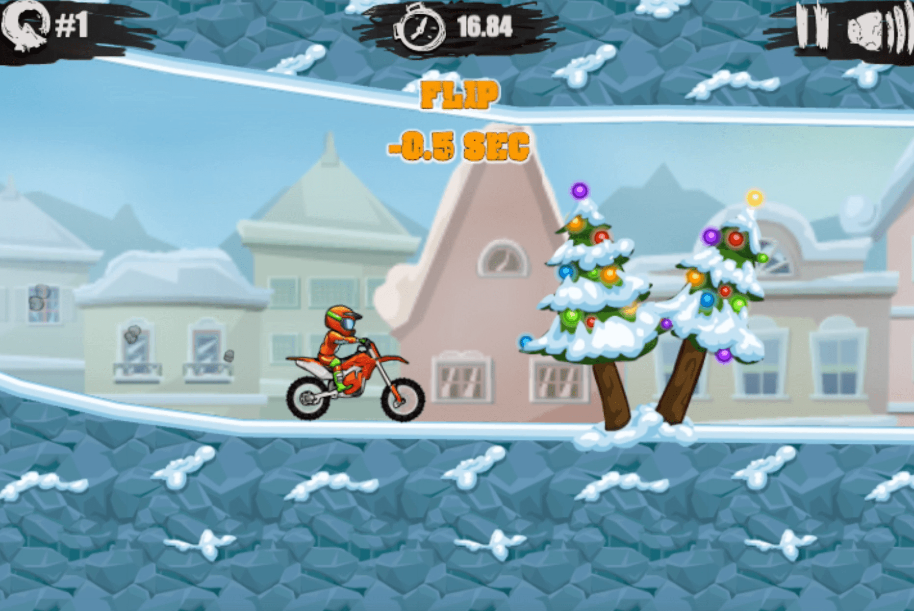 Moto X3M: Winter Screenshot 10