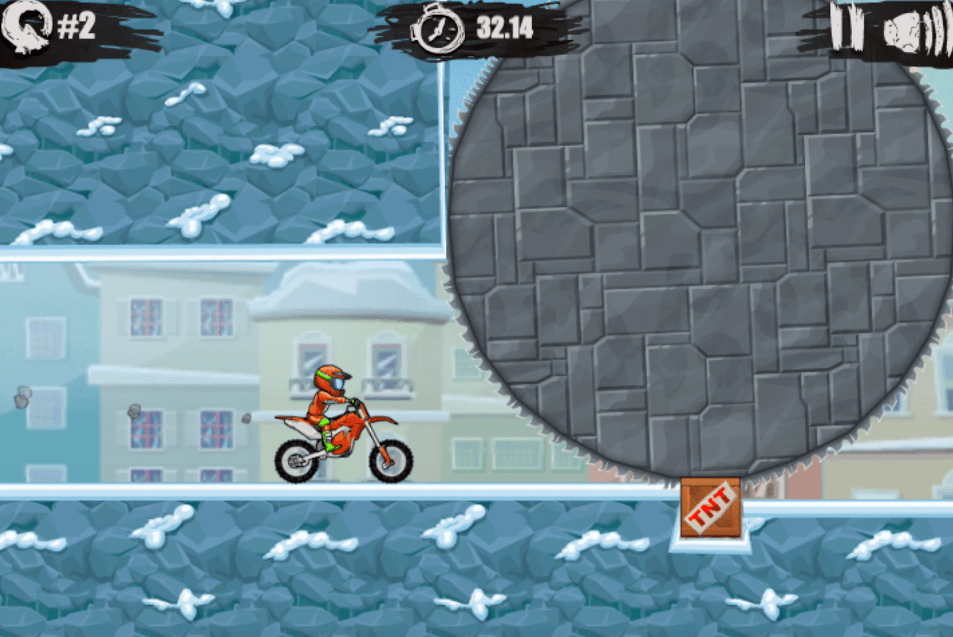 Moto X3M: Winter Screenshot 2