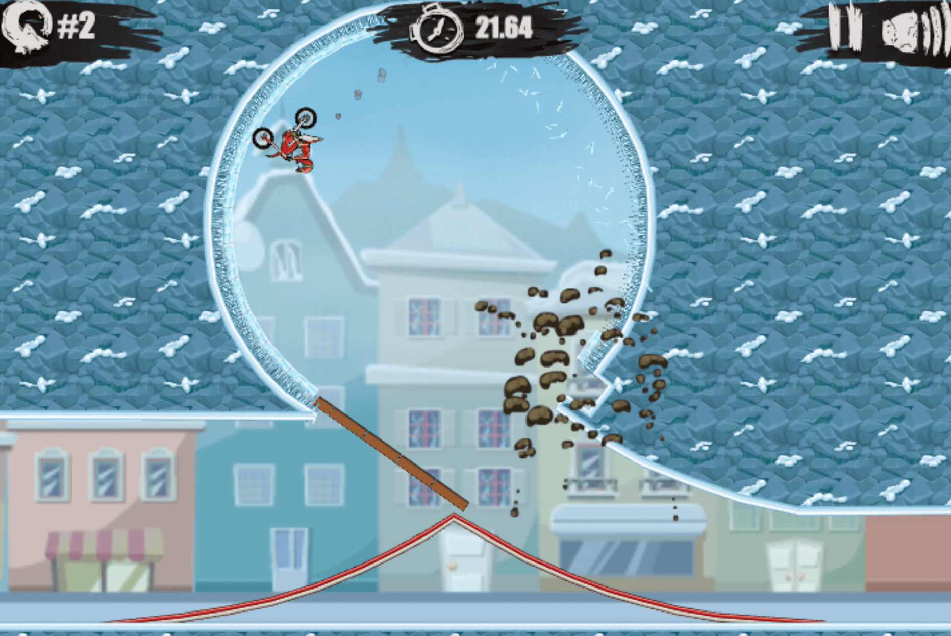 Moto X3M: Winter Screenshot 7 Moto X3M: Winter Screenshot 7