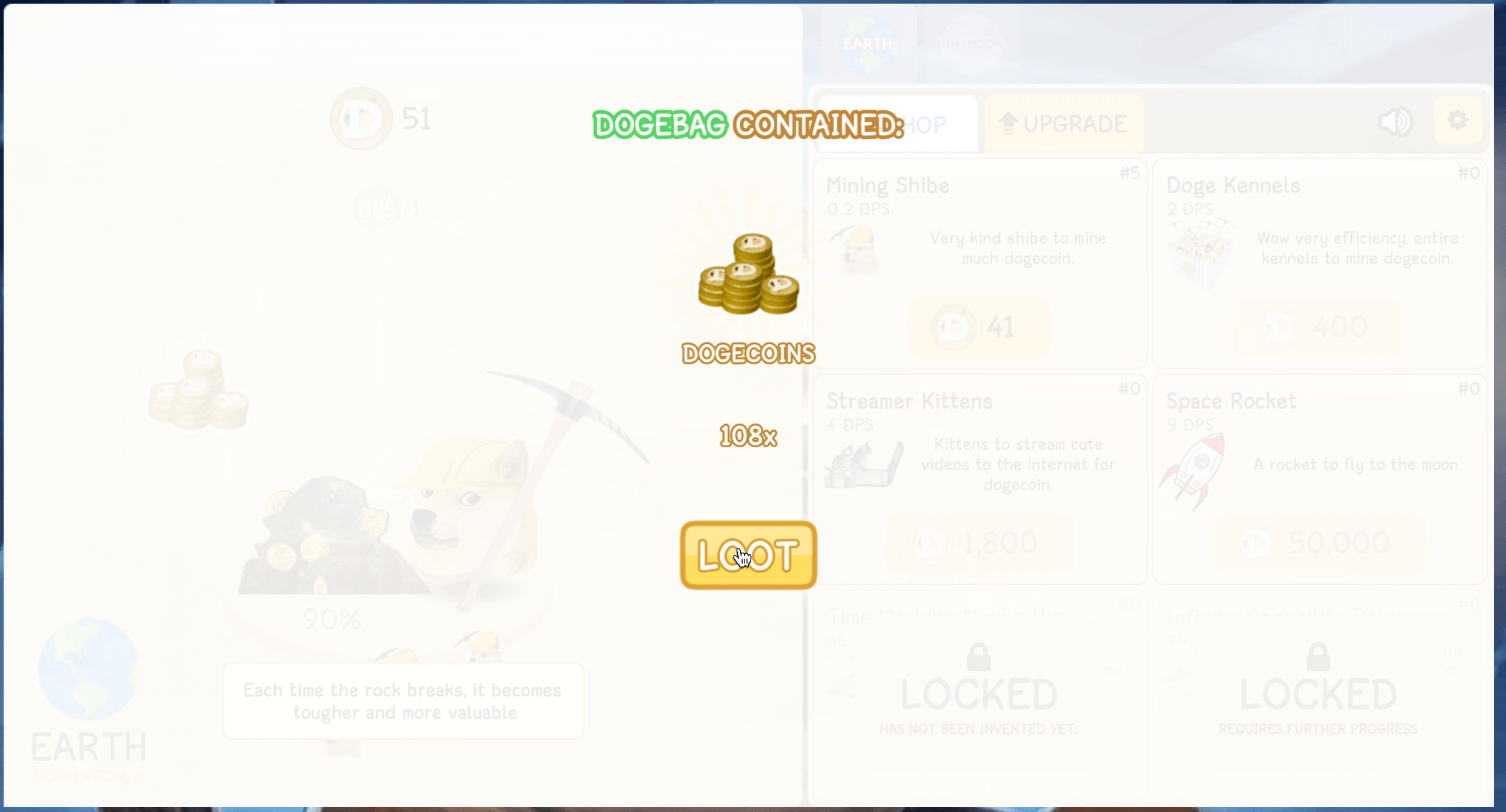 Doge Miner 2 Screenshot 2