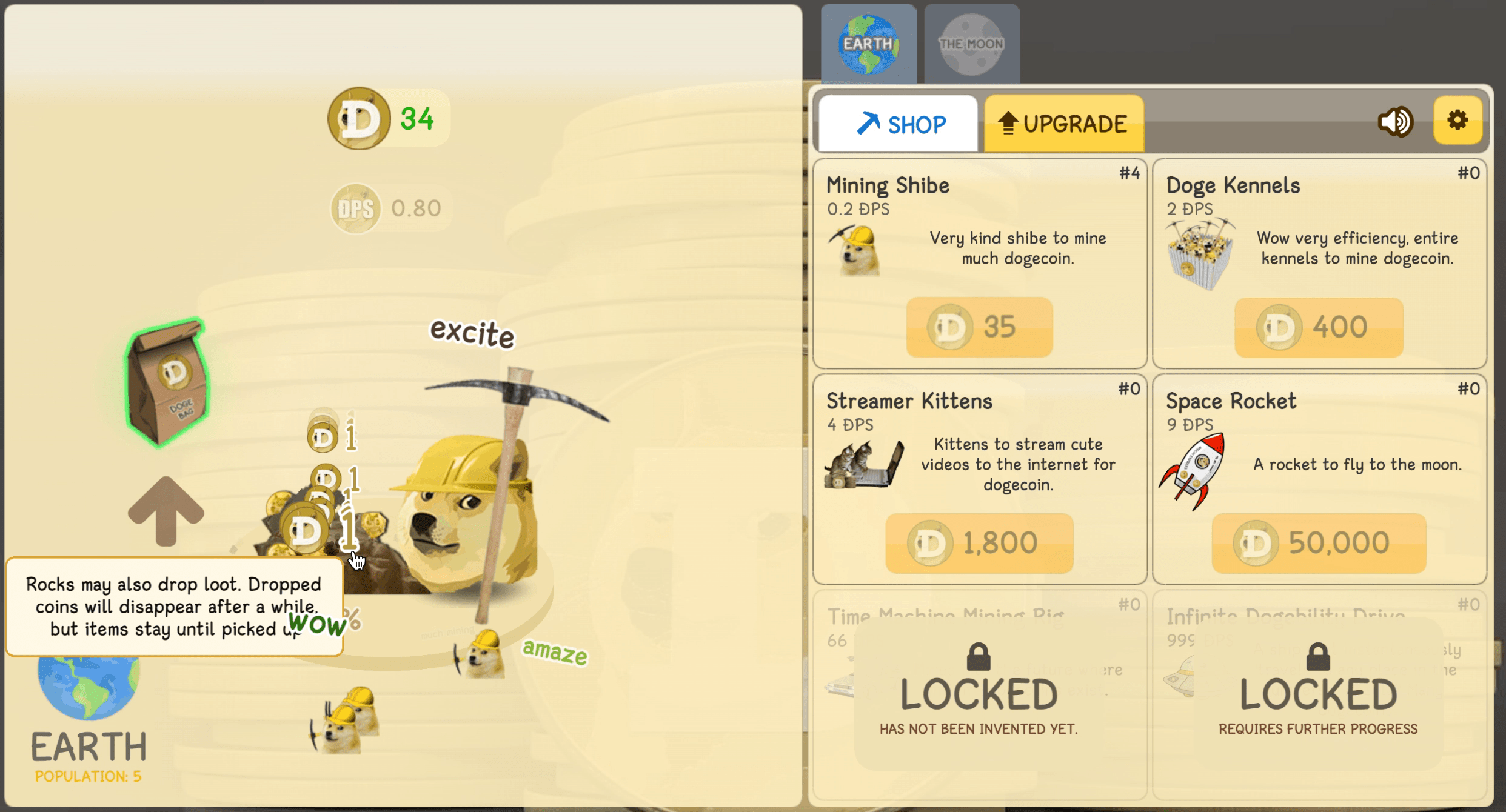 Doge Miner 2 Screenshot 5 Doge Miner 2 Screenshot 5