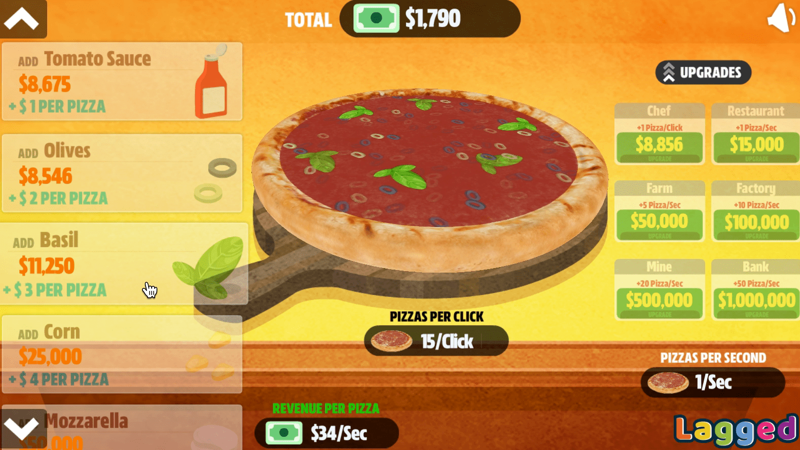 Pizza Clicker Tycoon Screenshot 1