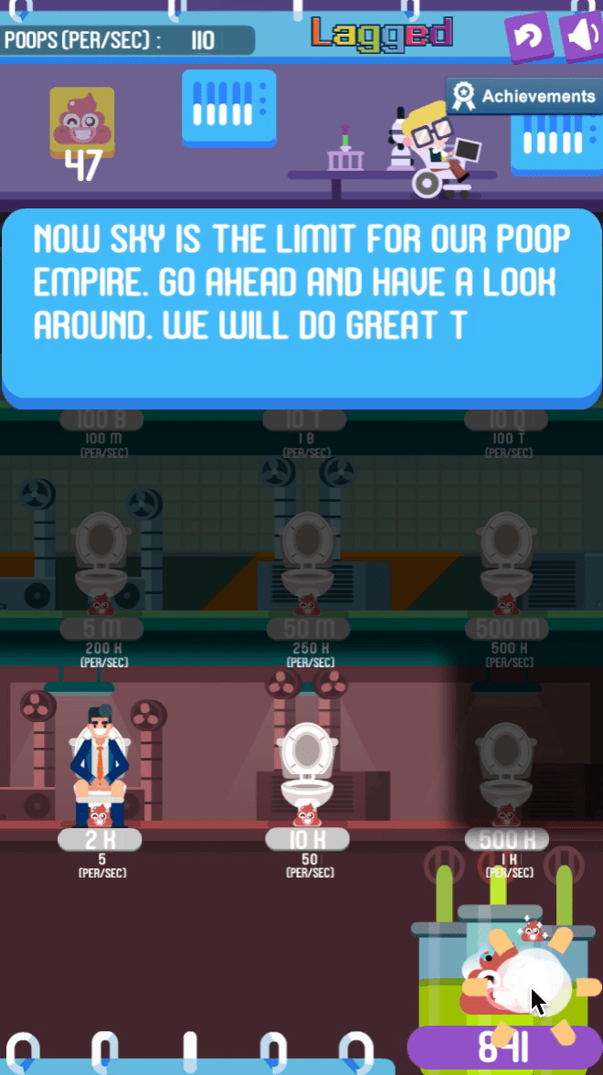 Poop Clicker 3 Screenshot 1 Poop Clicker 3 Screenshot 1