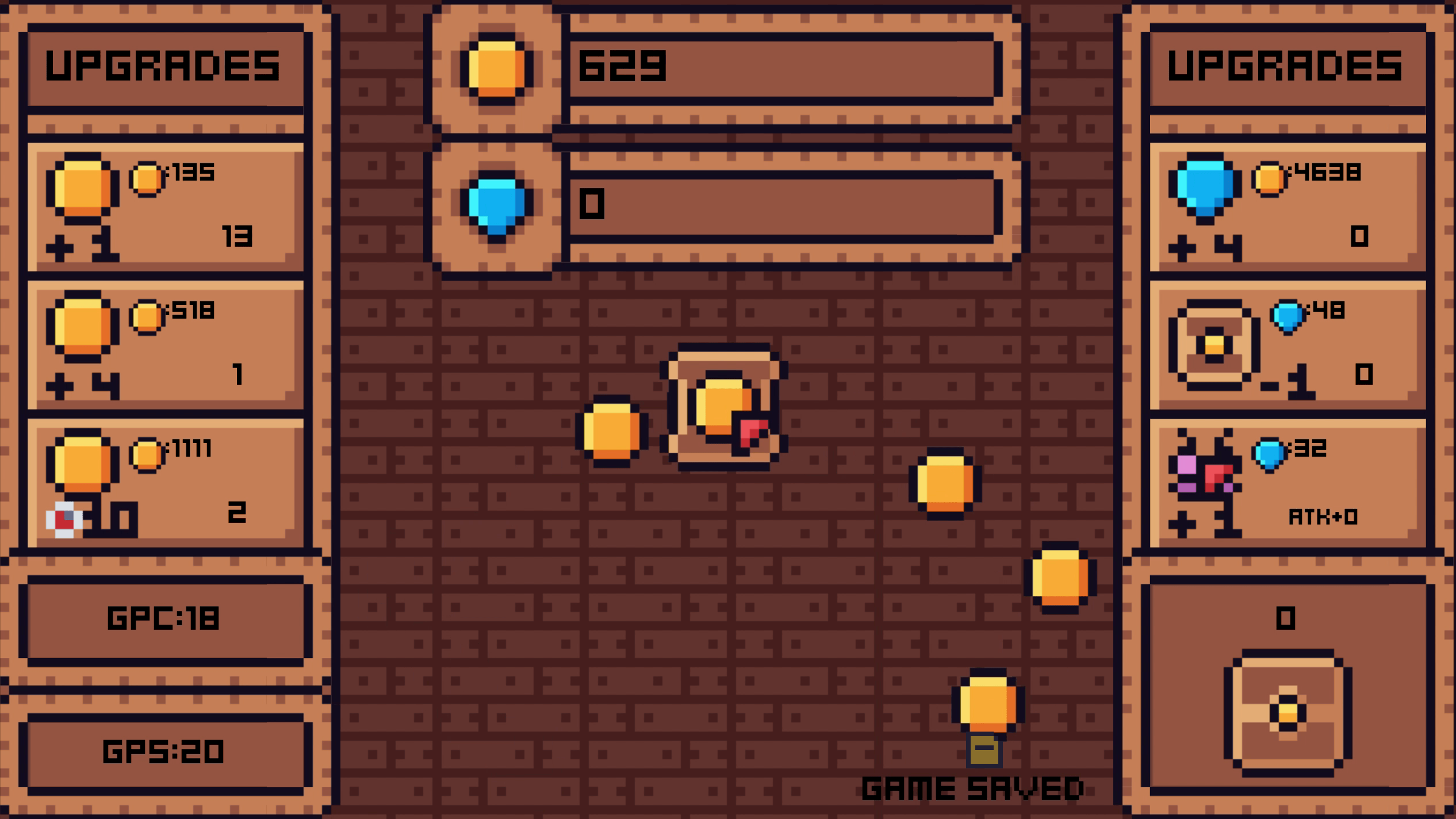 Pixel Gold Clicker Screenshot 3 Pixel Gold Clicker Screenshot 3