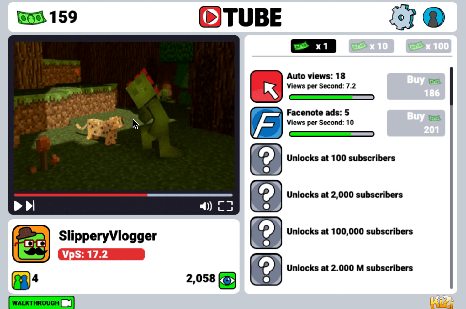 Tube Clicker Screenshot 2 Tube Clicker Screenshot 2