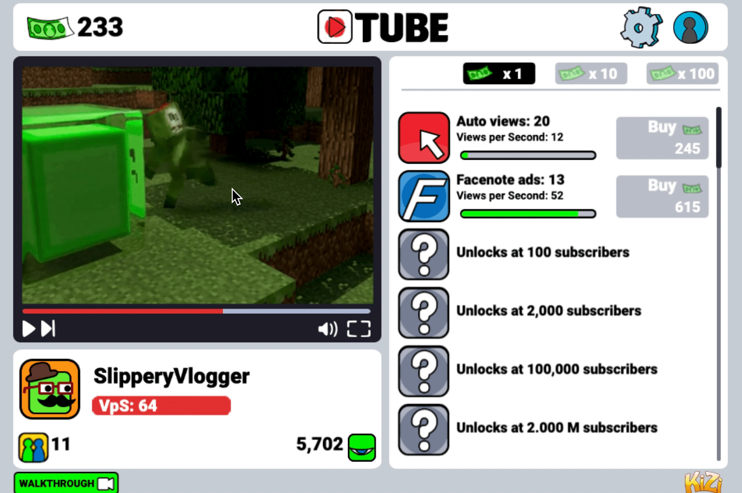 Tube Clicker Screenshot 9 Tube Clicker Screenshot 9