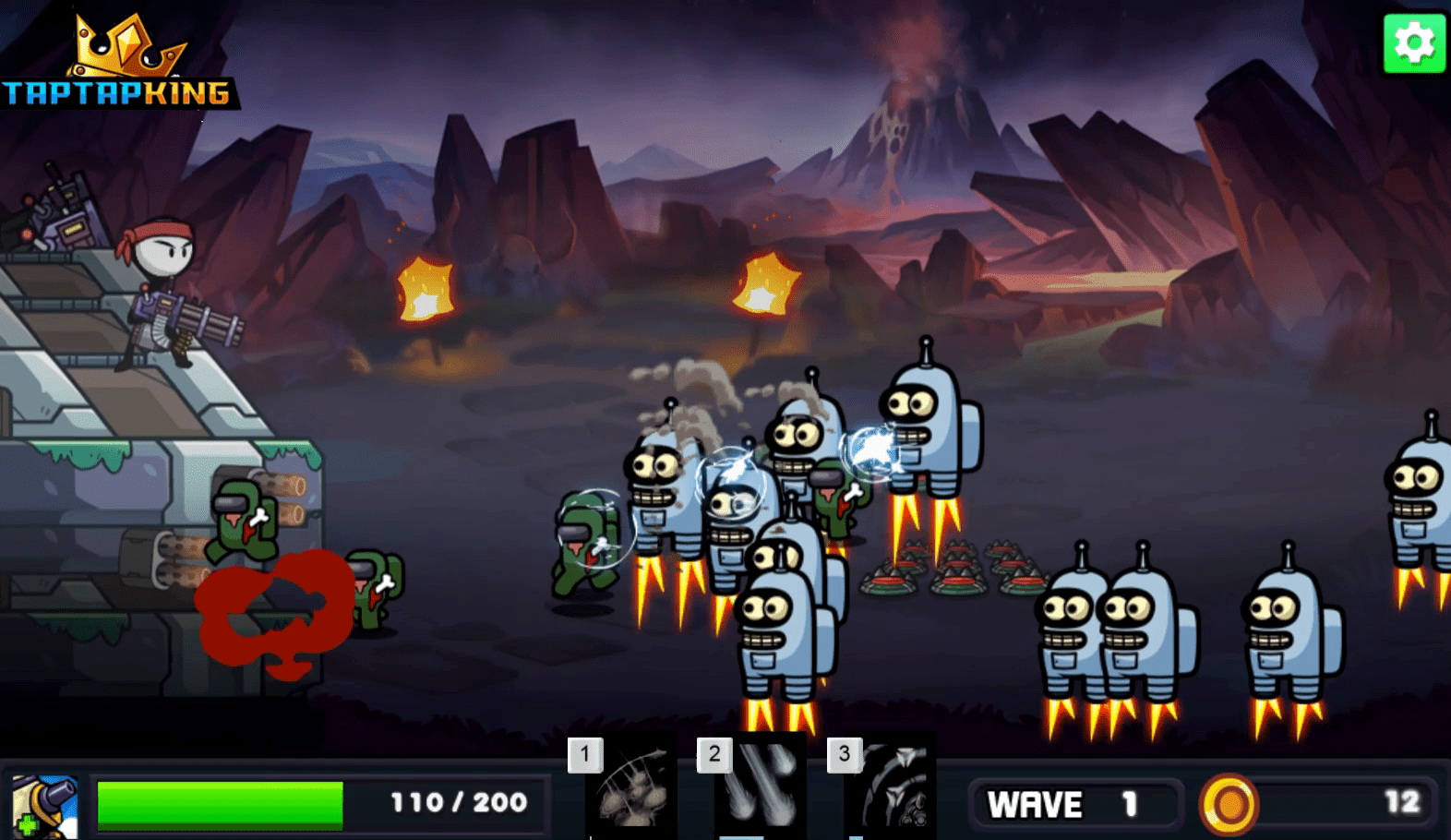 Stickman Shooter 3 Among Monsters